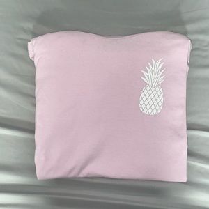 Pink Pineapple long sleeve Tee